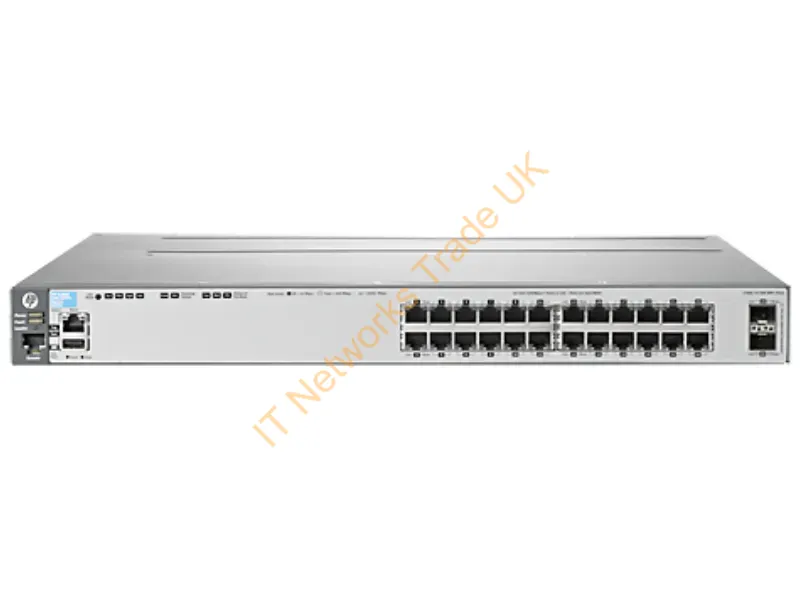 J9575-61101 HP 3800-24G-2SFP+ 24-Ports layer-4 Managed Stackable Gigabit Ethernet Network Switch
