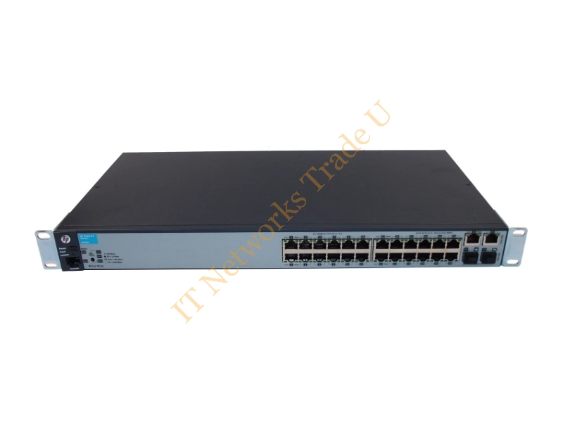 J9623-60001 HP Aruba E2620-24 24-Port 24 X 10/100 + 2 X 10/100/1000 + 2 x SFP Managed Rack-mountable Layer 3 Network Switch