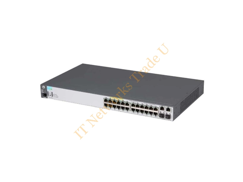 J9624A#ABA HP ProCurve 2620-24-PPoE+ 24-Ports 24 X 10/100TX + 2 X SFP/TX Managed Network Switch