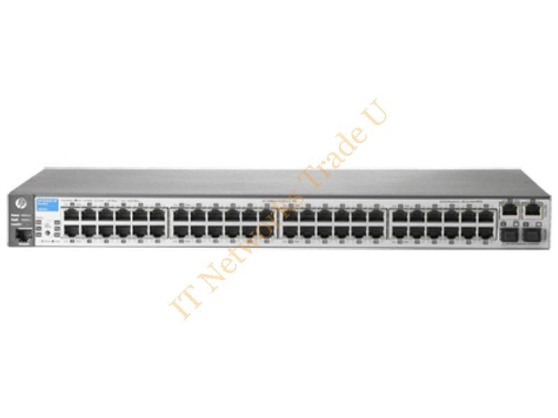 J9626A#ABB - Hewlett Packard Enterprise Aruba 2620 48 Managed L3 Fast Ethernet (10/100) 1U Grey Network Switch