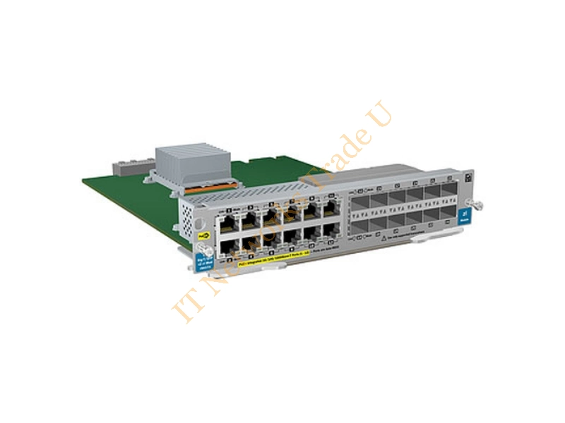 J9637-61001 HP 12-Port Gig-T Poe+/12-Port SFP V2 Zl Module for E5400/e8200 Series Zl Switches Switch Module