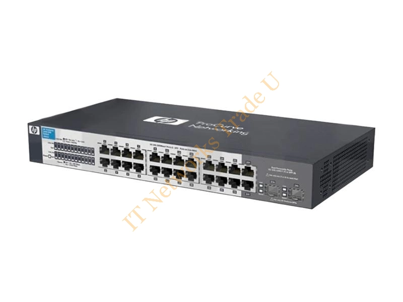 J9663AS HP 1410-24 24-Ports 24 xRJ-45 10/1000Base-T Layer-3 Unmanaged Fast Ethernet Network Switch
