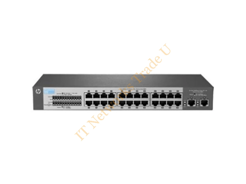 J9664AS HP 1410-24-2G 24-Ports 10/100Base-T with 2 Gigabit Ethernet Ports Unmanaged Fast Ethernet Rackmountable Network Switch