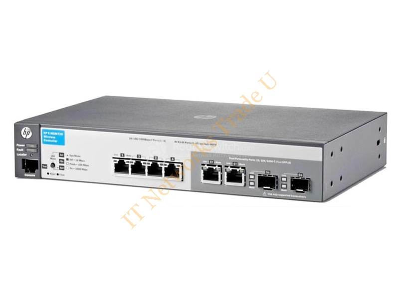 J9696A HP Msm720 Taa Premium Mobility Controller Network Management Device 6 Ports Networking Accessory
