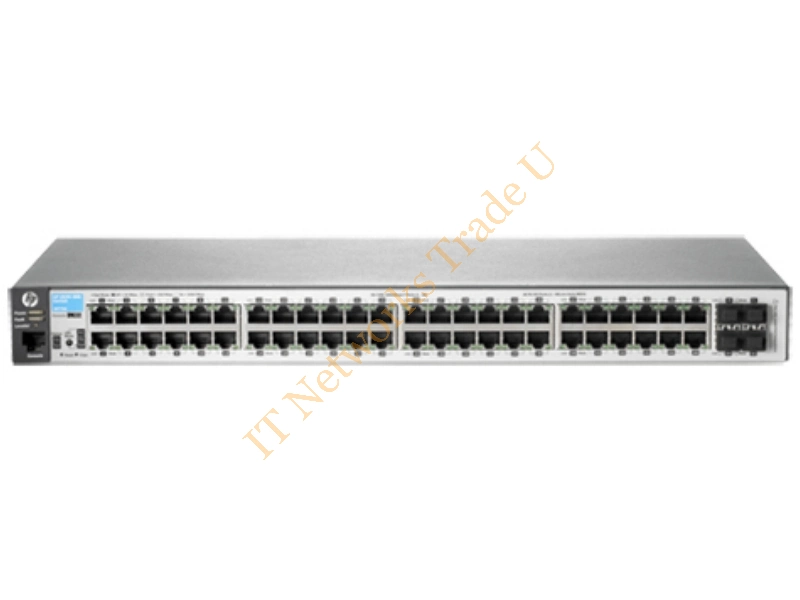 J9775A#ABB - Hewlett Packard Enterprise Aruba 2530-48G Managed network switch L2 Gigabit Ethernet (10/100/1000) 1U Grey
