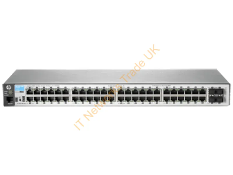 J9775AR HP ProCurve 2530-48G 48-Ports 48 x RJ-45 4 x Expansion Slots 10/100/1000Base-T Rack-Mountable Network Switch