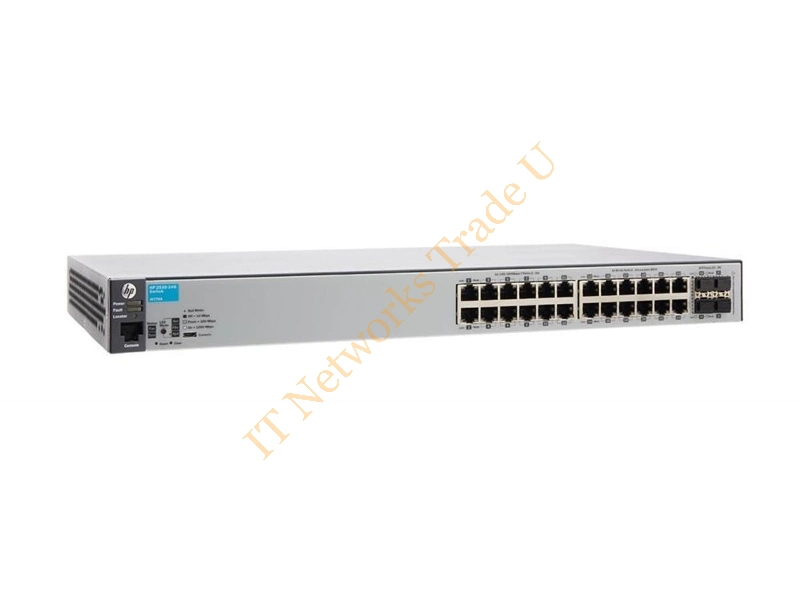 J9776-61001 HP ProCurve 2530-24G 24-Ports with 4 x Expansion Slots 10/100/1000Base-T Rack-mountable Manageable Ethernet Network Switch