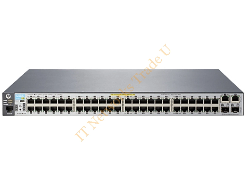 J9778A#ACC - Hewlett Packard Enterprise Aruba 2530 48 PoE+ Managed network switch L2 Fast Ethernet (10/100) Power over Ethernet (PoE) 1U Grey