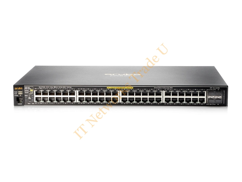 J9778A-3 - Hewlett Packard Enterprise Aruba 2530 48 PoE+ Managed network switch L2 Fast Ethernet (10/100) Power over Ethernet (PoE) 1U Grey