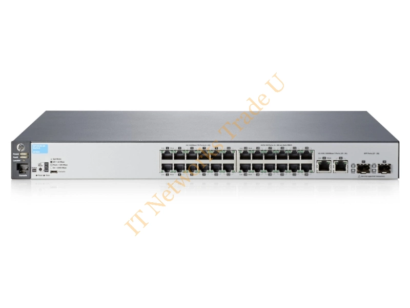 J9782A#ABB - Hewlett Packard Enterprise Aruba 2530-24 Managed network switch L2 Fast Ethernet (10/100) 1U Grey
