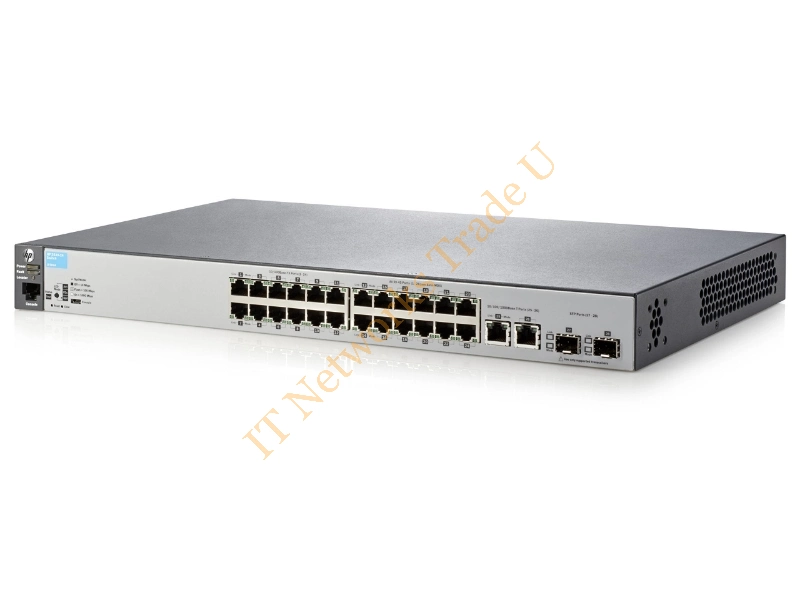 J9782A HP 2530-24 24-Ports 100Base-T Combo 2-Ports 1000Base-T with 2-Ports SFP (mini GBIC) Managed Gigabit Ehternet Network Switch