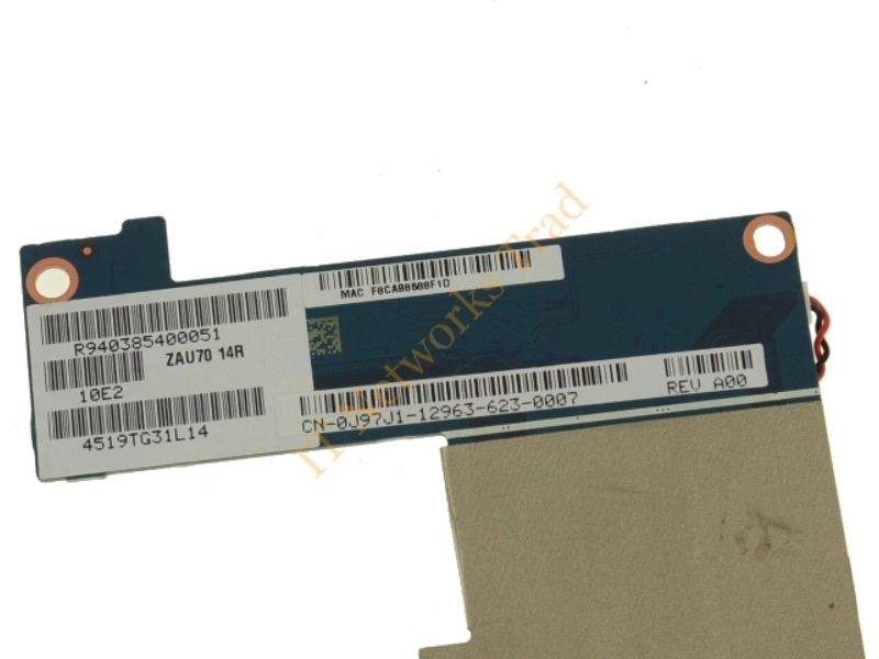 J97J1 Dell System Board with Intel M-5Y10c 0.80GHz for Latitude 7350 Laptop Motherboard