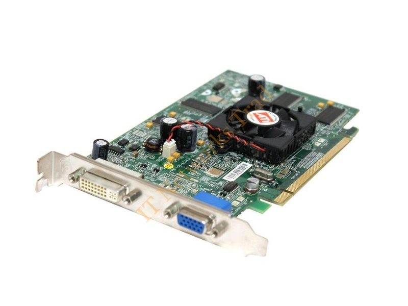 J9837 Dell ATI Fire GL V3100 128MB PCI-Express x16 VGA/DVI Video Graphics Card