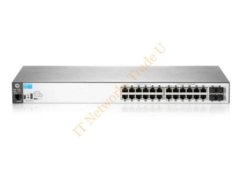 J9856A HP 2530-24G-2SFP+ 24-Ports 10/100/1000Base-T Managed Gigabit Ethernet Network Switch