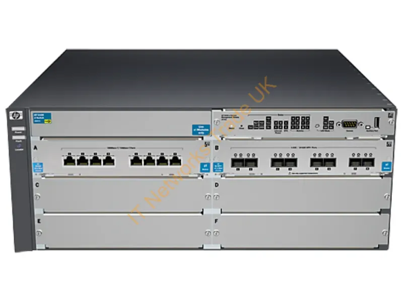 J9866A HP Aruba 5406 8-Port 8 x 10GBase-T + 8 x 10 Gigabit SFP+ Managed Rack-Mountable Network Switch