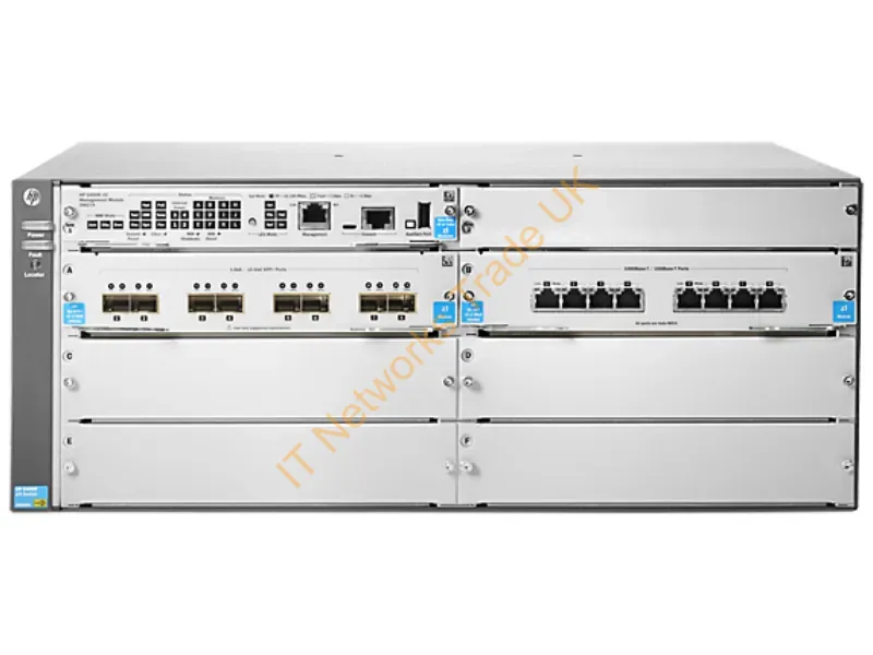 J9868A HP Aruba 5406R-8XGT/8SFP+ v2 zl2 Network Switch