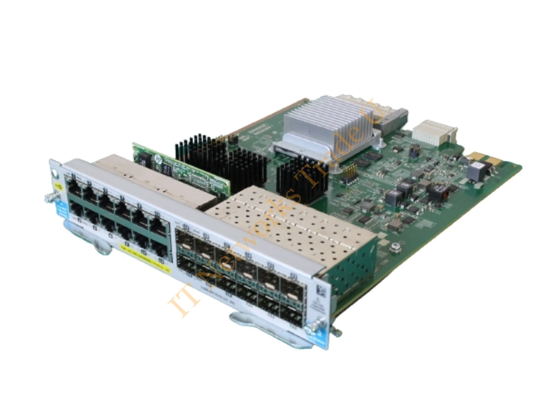 J9989-61001 HP 5400r Zl2 12-Port 10/100/1000Base-T Poe+/12-Port 1gbe SFP Macsec V3 Zl2 Expansion Module Switch Module
