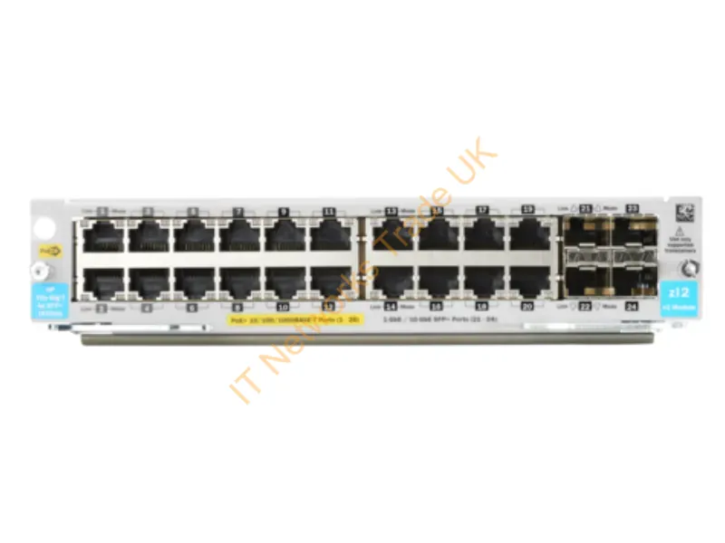 J9990AR HP 20-Port PoE+ 4-Port SFP+ V3 ZL2 Module Networking Accessory