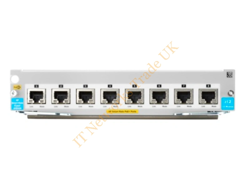 J9995-61001 HP 5400r Zl2 8-Port 1/2.5/5/10gBase-T PoE+ With Macsec V3 Zl2 Expansion Module Networking Accessory