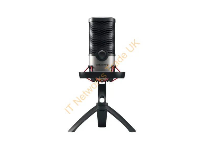 JA-0710 - CHERRY UM 6.0 ADVANCED Black, Silver Table microphone