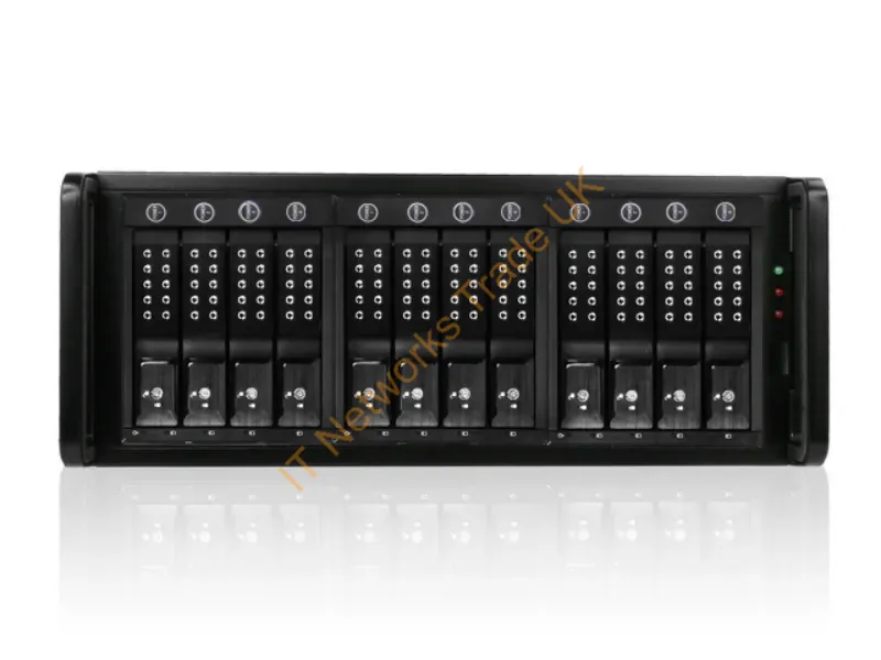 JAGE412HDBK-DE-P - Istarusa Jage412Hdbk-De-P Disk Array Rack (4U) Black