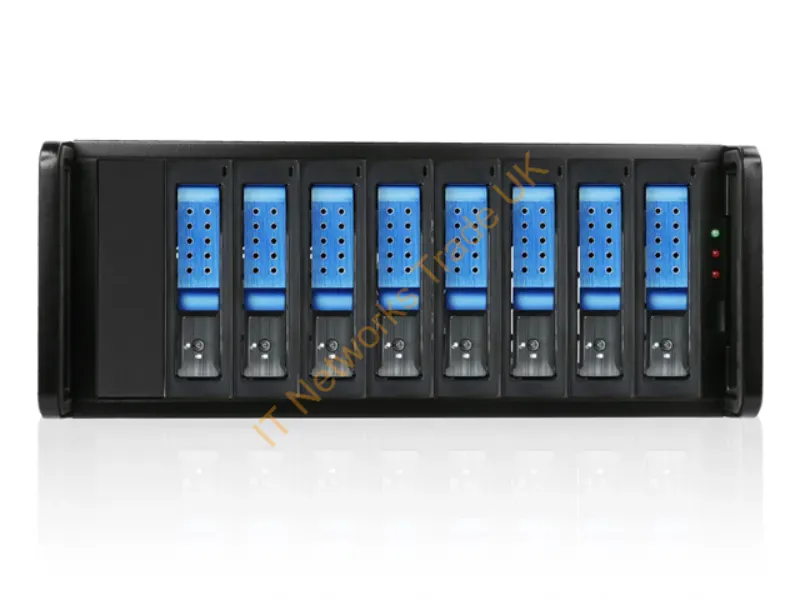 JAGE480HDBL-DE - Istarusa Jage480Hdbl-De Disk Array Rack (4U) Black, Blue