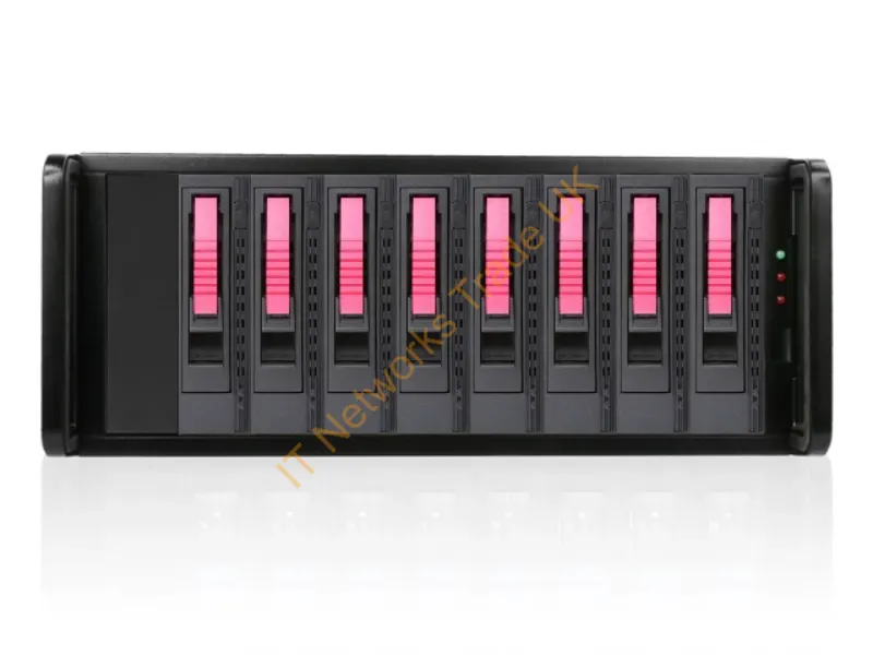 JAGE480HDRD-M1 - Istarusa Jage480Hdrd-M1 Disk Array Rack (4U) Black, Red
