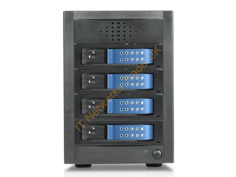 JAGE5BT4HDBL-DE - Istarusa Jage5Bt4Hdbl-De Storage Drive Enclosure Hdd Enclosure Black, Blue 3.5"