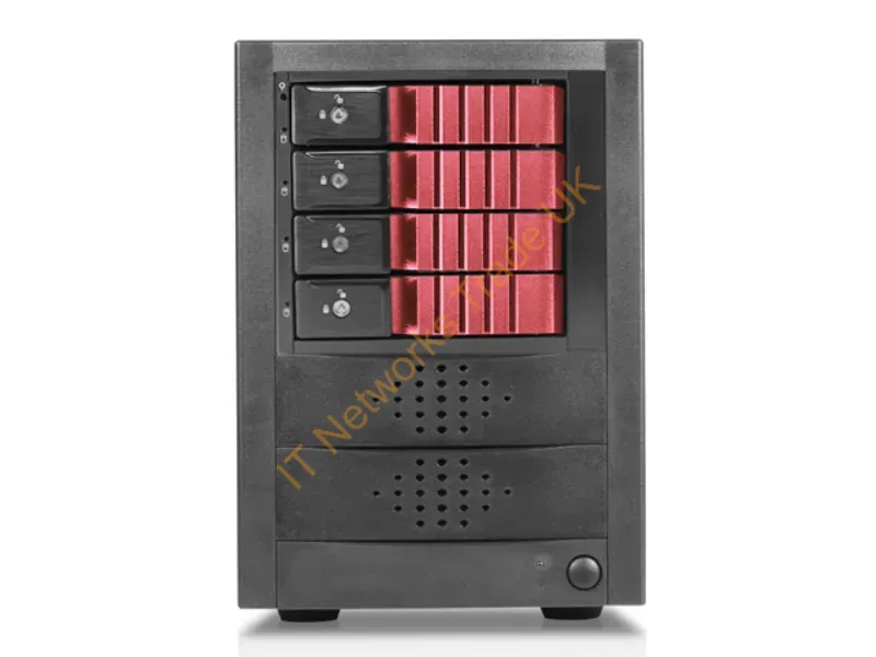 JAGE5BT4HDRD-DE - Istarusa Jage5Bt4Hdrd-De Storage Drive Enclosure Hdd Enclosure Black, Red 3.5"