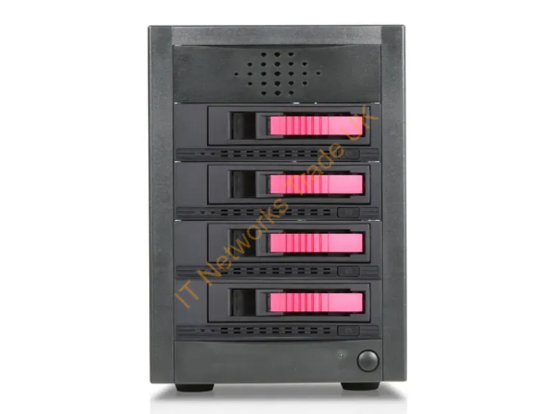 JAGE5BT4HDRD-M1 - Istarusa Jage5Bt4Hdrd-M1 Disk Array Desktop Black, Red
