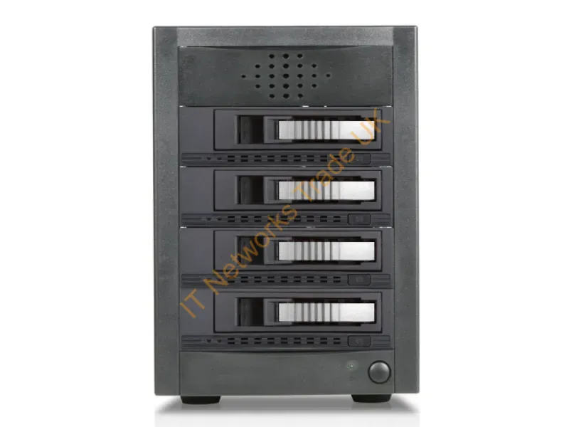 JAGE5BT4HDSL-M1 - Istarusa Jage5Bt4Hdsl-M1 Disk Array Tower Black, Silver
