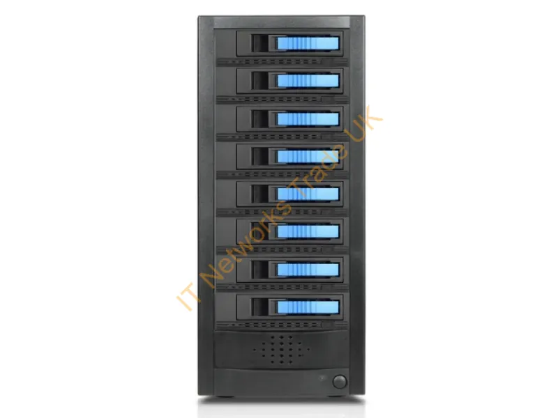 JAGE9BT8HDBL-M1 - Istarusa Jage9Bt8Hdbl-M1 Disk Array Tower Black, Blue