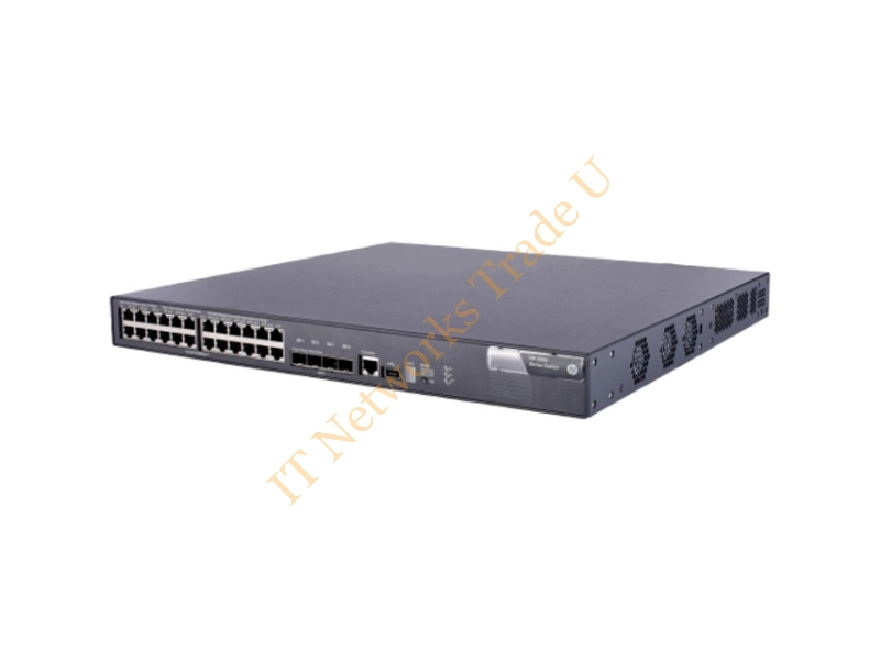 JC099B HP FlexFabric 5800 24-Port 24 x 10/100/1000 1U Rack-mountable Layer 3 Managed Network Switch