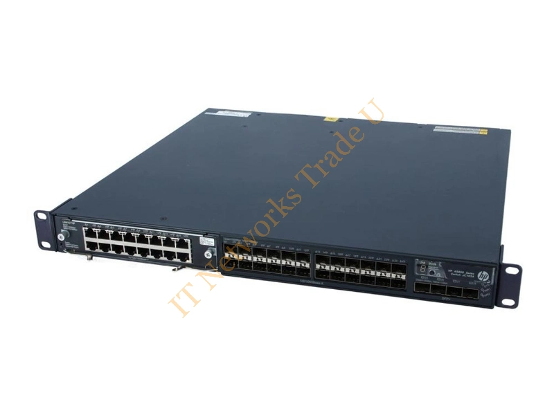 JC103-61101 HP 5800-24g-SFP 24-Ports 24 X Gigabit SFP + 4 X SFP+ Layer-3 Managed Network Switch