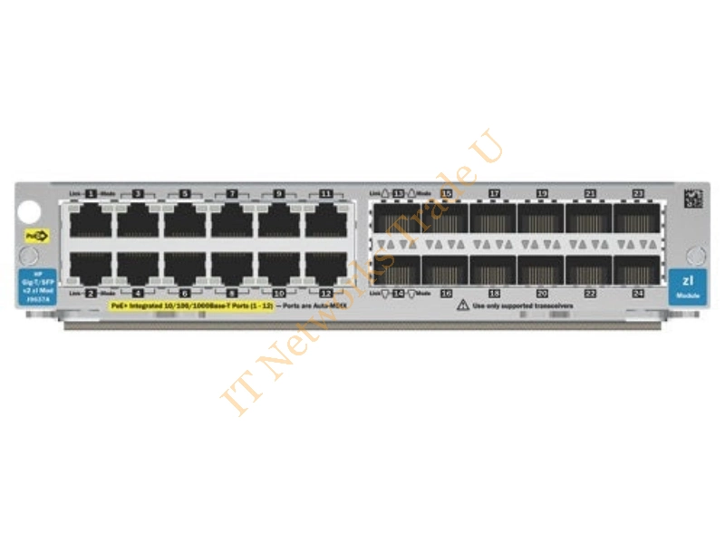 JC123A HP 24-Ports GbE SFP Expansion Module Switch Module