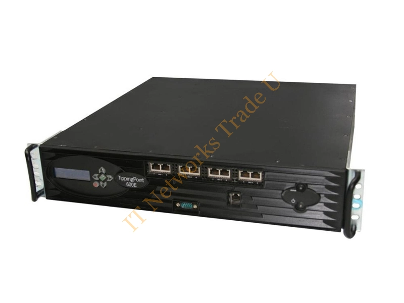 JC360-61002 HP Tipping Point S600E Quad-Ports Ethernet 2U Rack-Mountable Security Appliance Network Switch