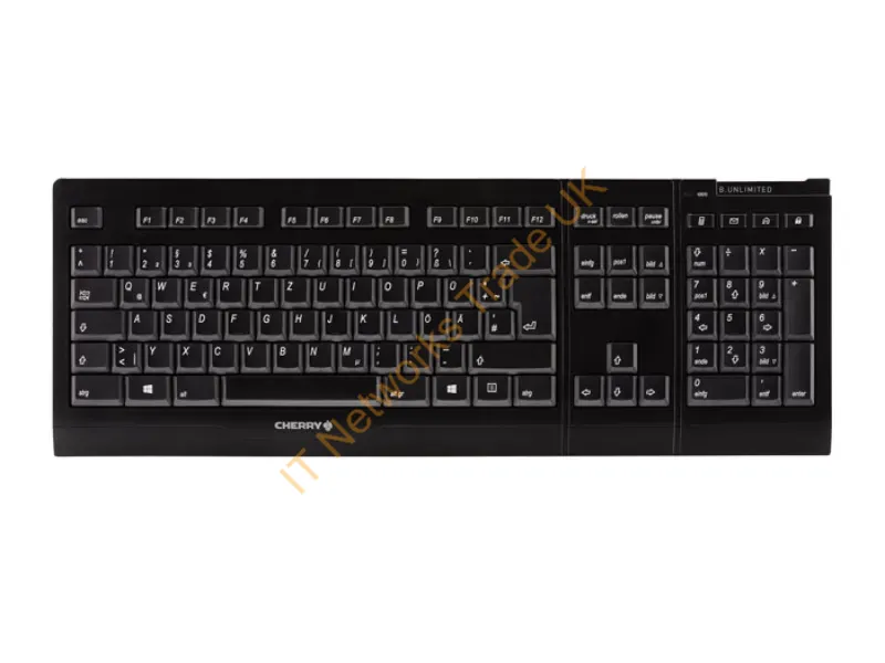 JD-0410ES-2 - Cherry B.Unlimited 3.0 Keyboard Mouse Included Rf Wireless Qwerty Spanish Black