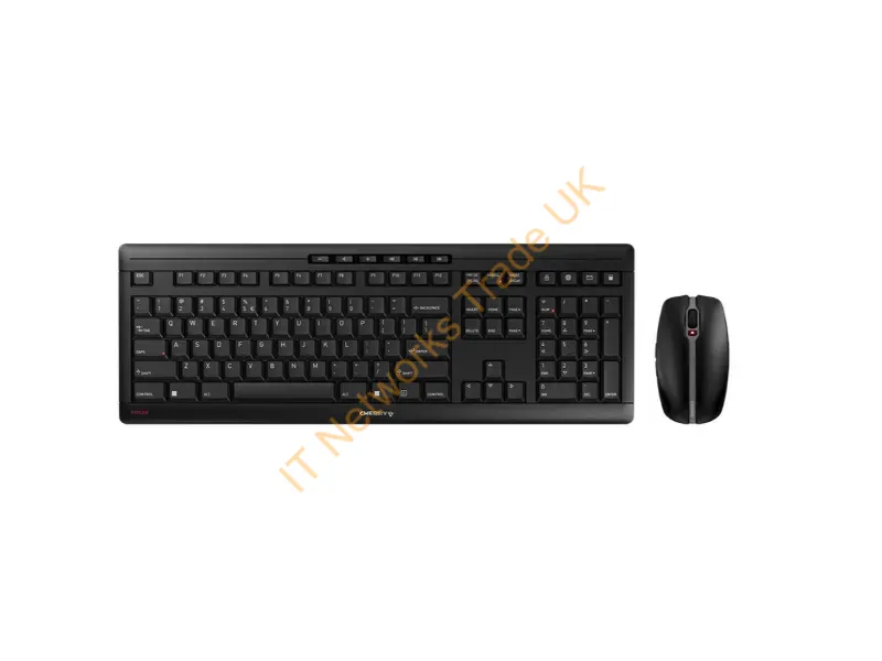JD-8500EU-2 - CHERRY Desktop STREAM [US/EU] Wireless black US-Layout mit E