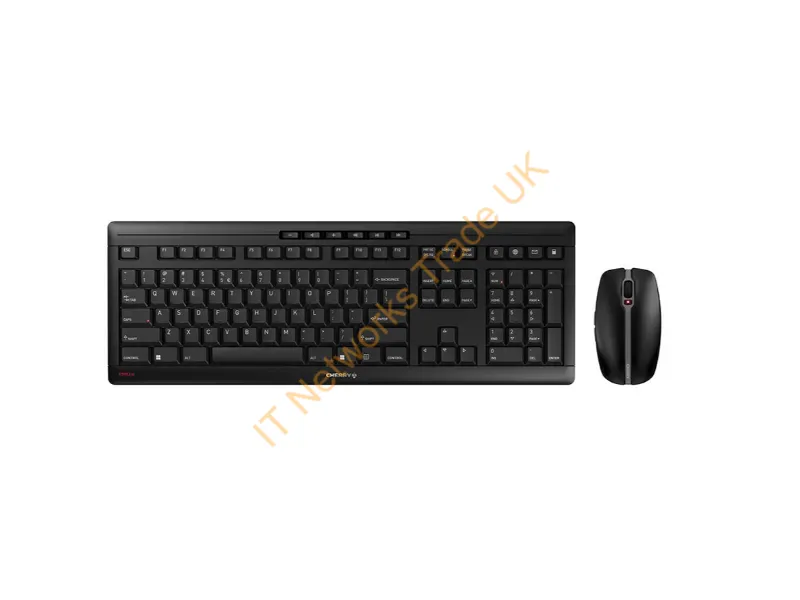 JD-8560EU-2 - Keyboard & Mouse Cherry Wireless Combo Stream Recharge black (EU) (JD-8560EU-2)