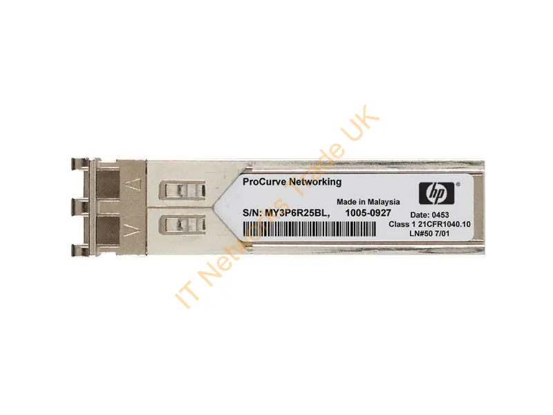 JD092-61201 HP Procurve 1000Base-BX-D SFP (mini-GBIC) LC Single-Mode 1490nm/1310nm Gigabit Transceiver Module
