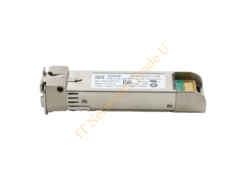 JD092BB HP ProCurve X130 850nm 300m 10GBase-SR Multi-Mode Fibre LC Connector SFP+ Transceiver Module