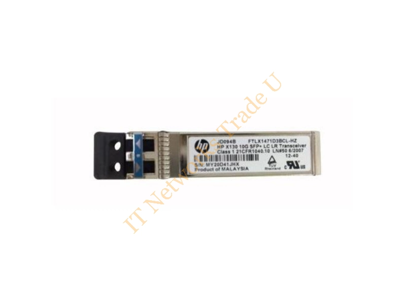 JD094B#ABA HP X130 10Gbps 10GBase-LR Single-Mode Fiber 10km 1310nm Duplex LC Connector SFP+ Transceiver Module
