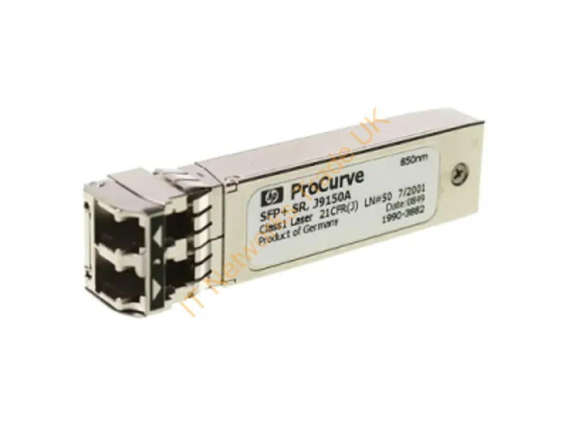 JD094BR HP X130 10Gb/s 10GBase-LR Single-Mode Fiber 10km 1310nm Duplex LC Connector SFP+ Transceiver Module