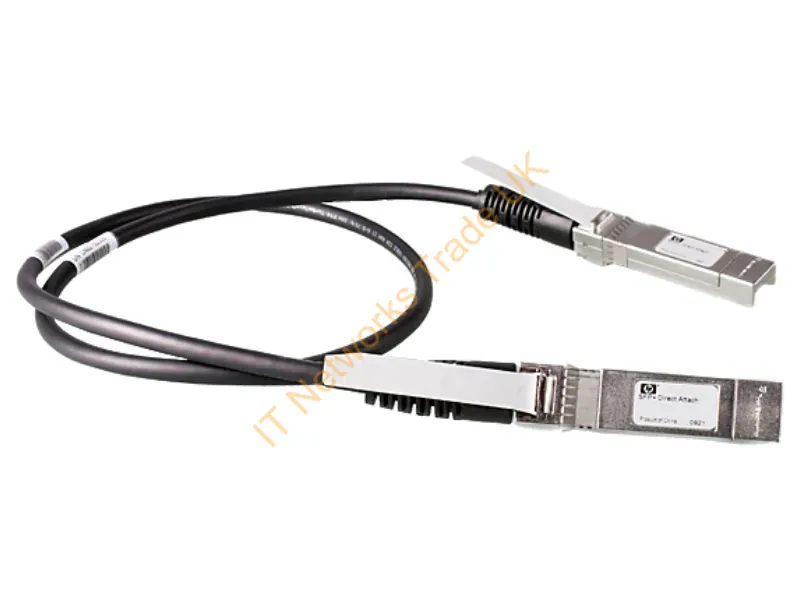 JD095C#0D1 - HPE X240 10G SFP+ to SFP+ 0.65m DAC InfiniBand/fibre optic cable SFP+ Black