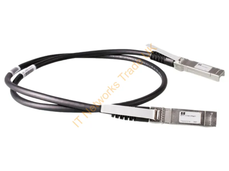JD096CR - HPE 10G SFP+ 1.2m InfiniBand/fibre optic cable SFP+ Black