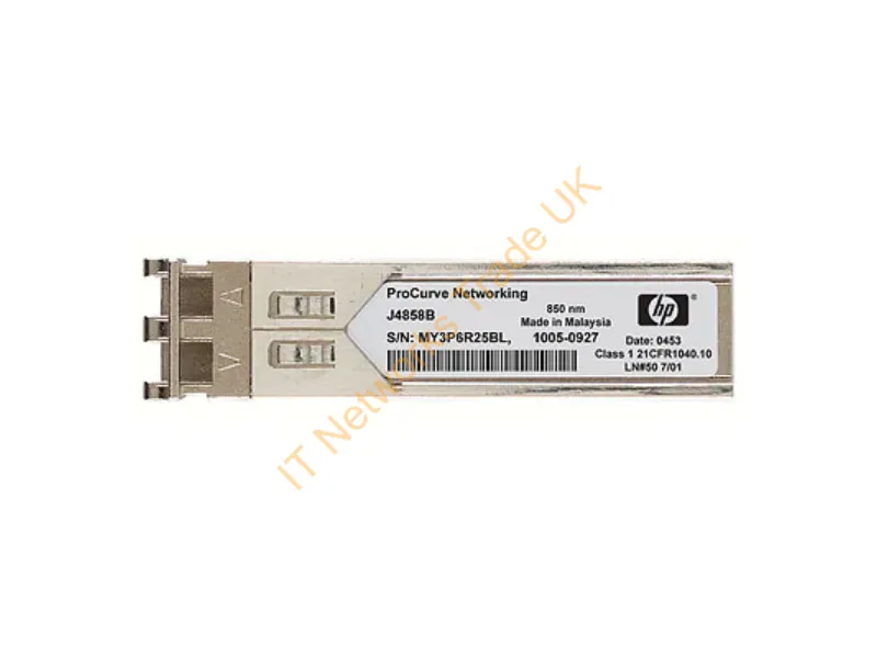 JD119BR HP ProCurve X120 1Gb/s 1000Base-LX Single-mode Fiber 10km 1310nm Duplex LC Connector SFP Transceiver Module