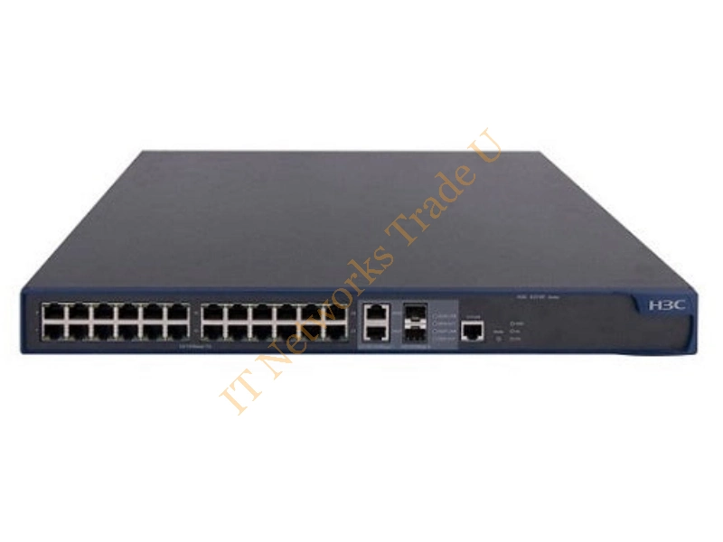 JD313A HP 3100-24-PoE 24-Ports with 2 Gigabit SFP (mini-GBIC) Ports EI Stackable Managed Layer-4 Fast Ethernet Network Switch