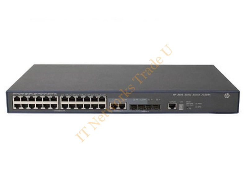 JD326A HP A3600-24-POE EI 24-Port Layer-2 Manageable Gigabit Ethernet Network Switch