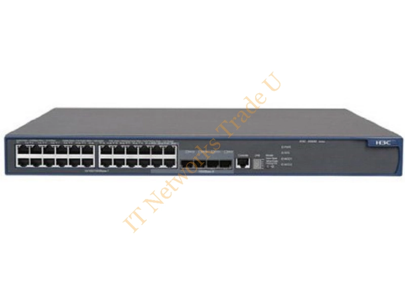 JD369A#ABA HP A5500-24G-SFP EI 24-Port 24 x 10/100/1000 + 8 x SFP Gigabit Ethernet Rack-Mountable Network Switch