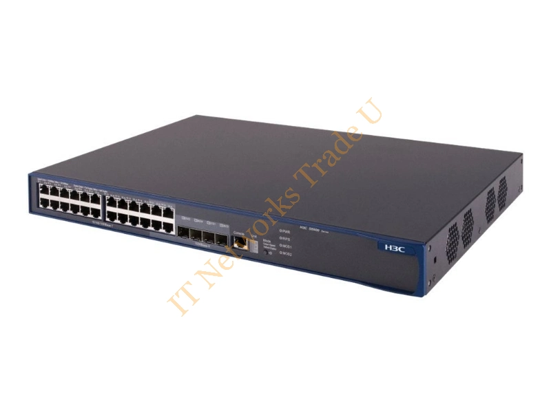 JD373A HP A5500-24g 24-Ports 24 X 10/100/1000 + 4 X Combo Gigabit SFP Layer-4 Managed Ei Network Switch
